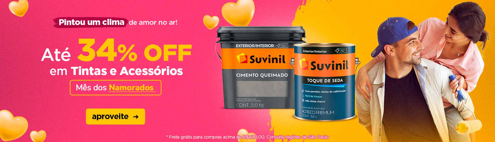 GRUPO TINTAS E ACESSORIOS DIA DOS NAMORADOS