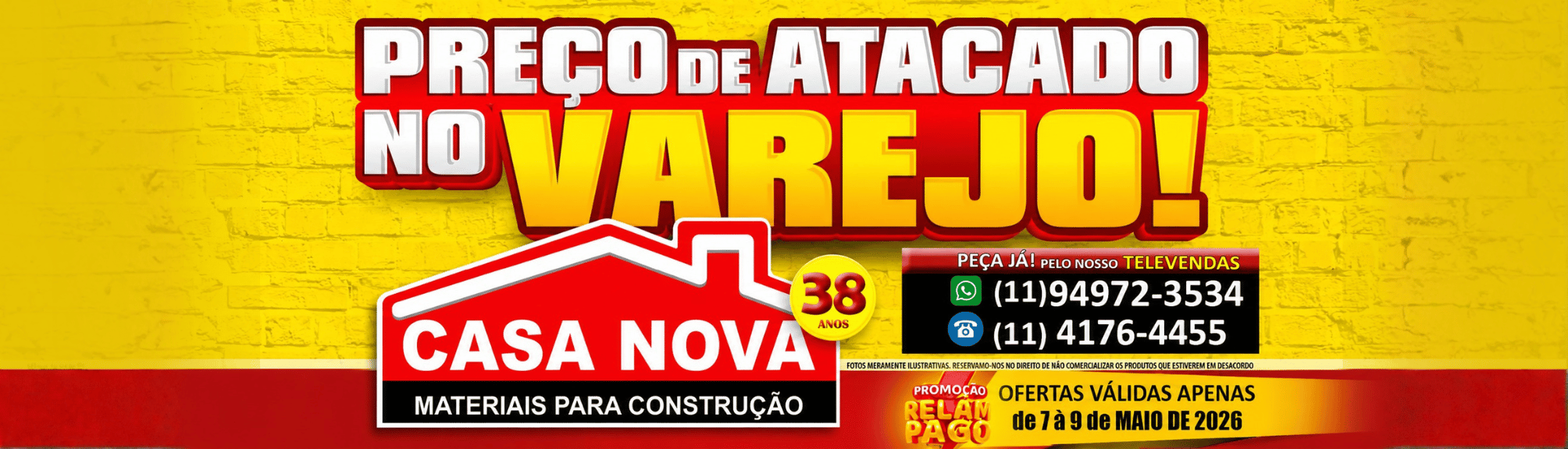 atacado no varejo 07 a 09/05/2026