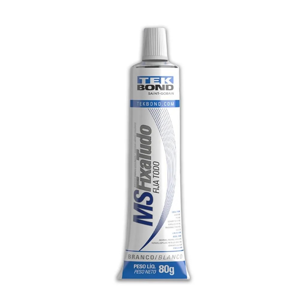 【STRONG】STRONG 006 THERMAL (WHITE) Cola Super Forte MS Fixa Tudo Branca 80grs - TekBond | Casa Nova