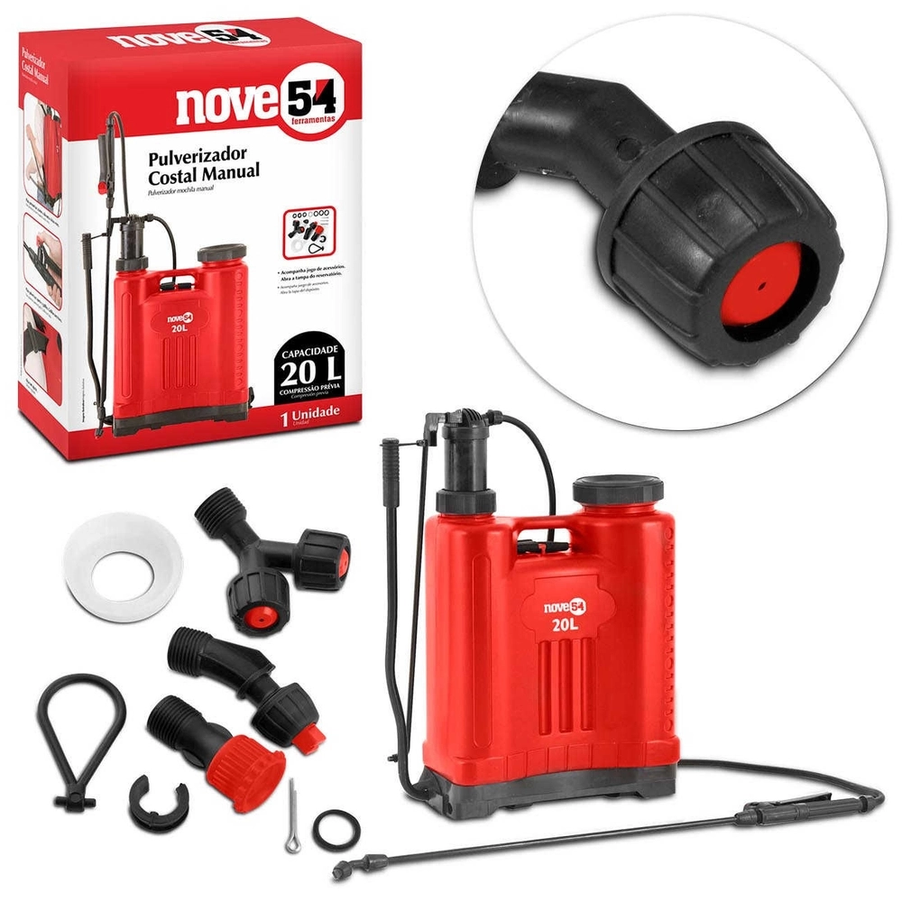 Pulverizador 20L Costal Nove54
