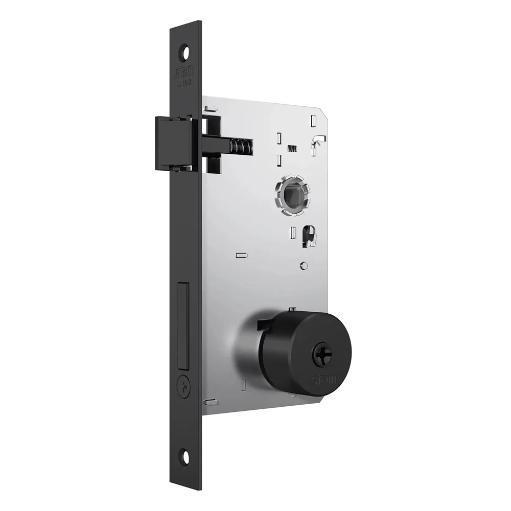 Fechadura De Porta Externa Stam Potenza 1600/09 55mm Oxidado