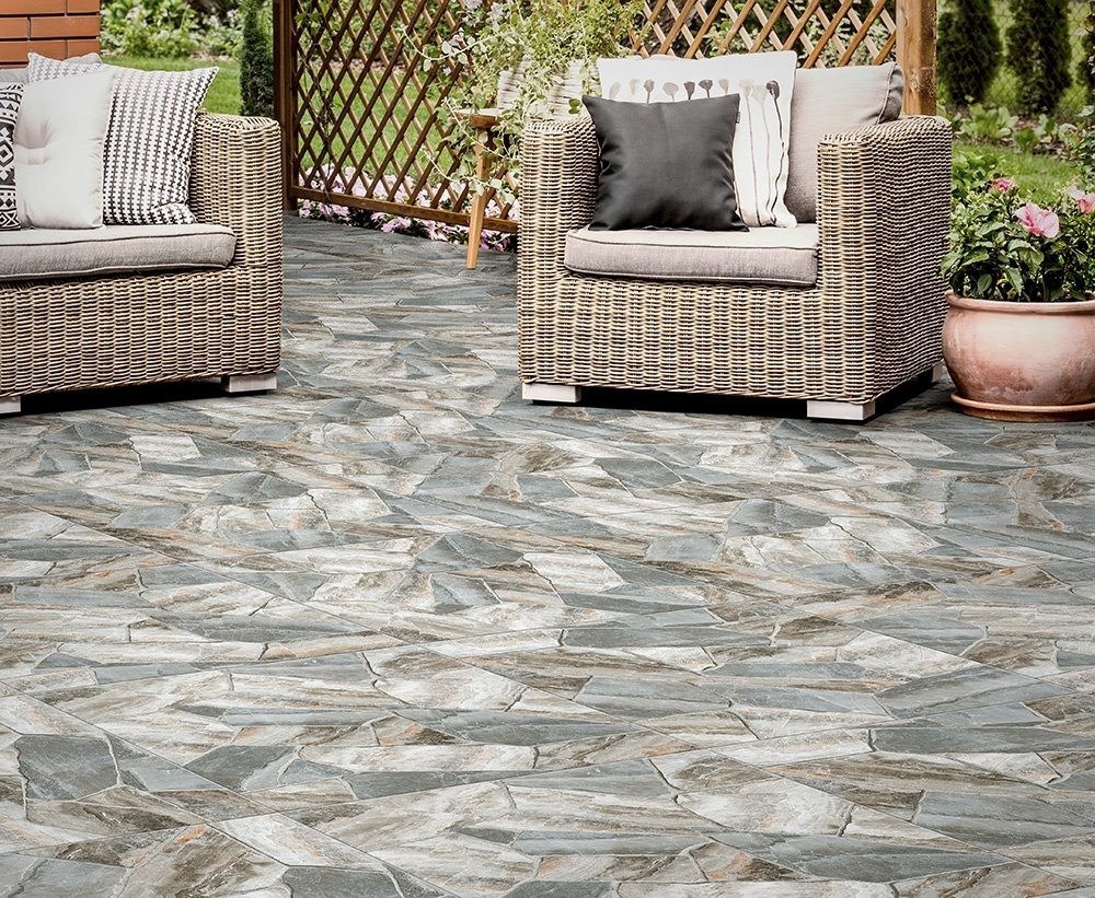 Piso RochaForte 70x70 Granilha R.70362 - Caixa Com 3,43m²